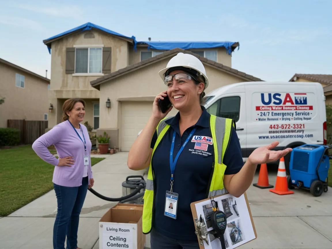 Ceiling Water Damage Restoration Almena, WI FAQs